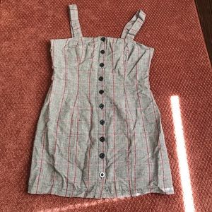 FORMAL BUTTON UP MINI DRESS